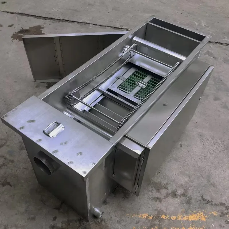 Customized Hot Sale High Quality Sink Rectangle-Shaped Grease Trap and Oil-Water Separator