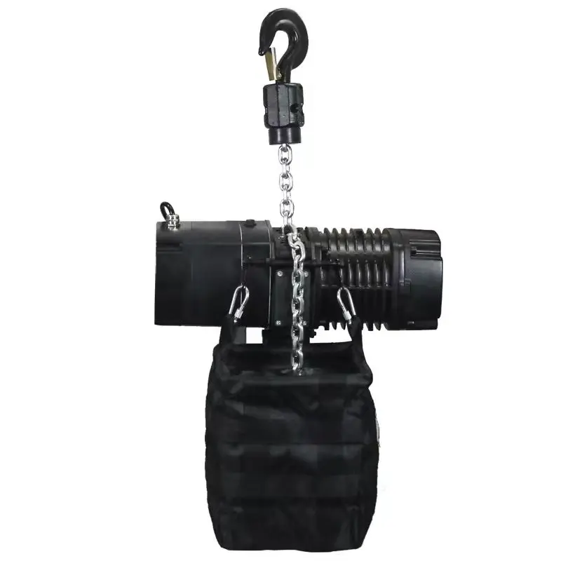 events motor 2000kg black stage electric chain hoist