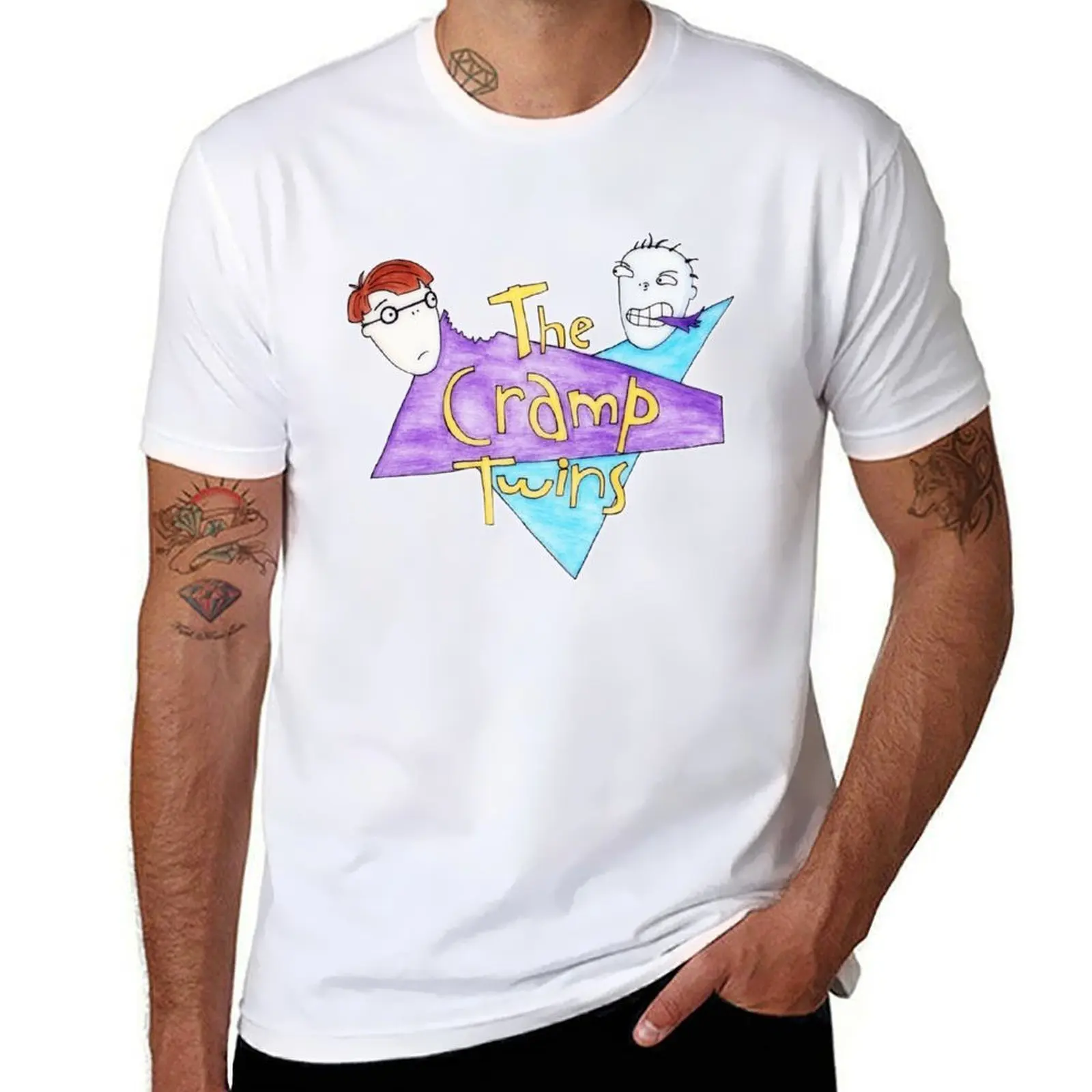 

The Cramp Twins T-Shirt g man t shirts for men t shirts with prints T-Shirt
