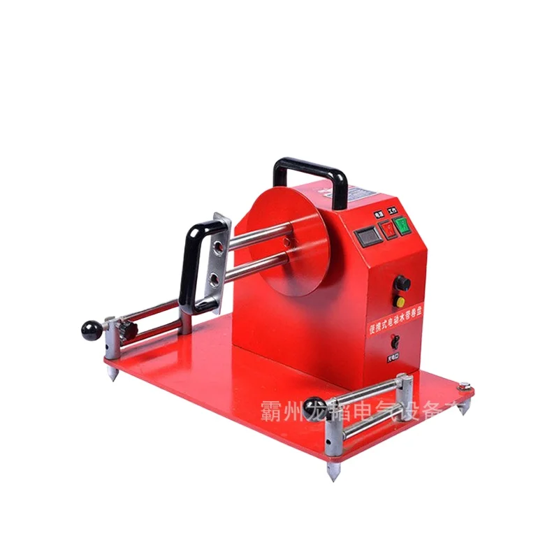 Agricultural water pipe quick storage machine Electric water hose reel machine Fire rescue Automatic water pipe convergence mach