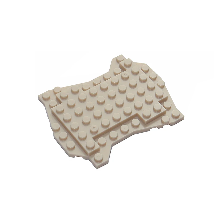 City MOC Accessories 8x10 Irregular Special Baseplate Plant Trees Forest Garden Scene Parts DIY Building Block Assemble Bricks