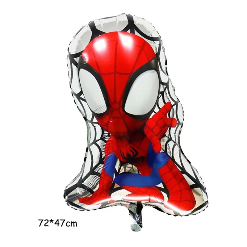 Spidey And His Amazing Friends Balloon Set Super Hero Spiderman Theme Balloons for Kids Boys Birthday Party Baby Shower Supplies