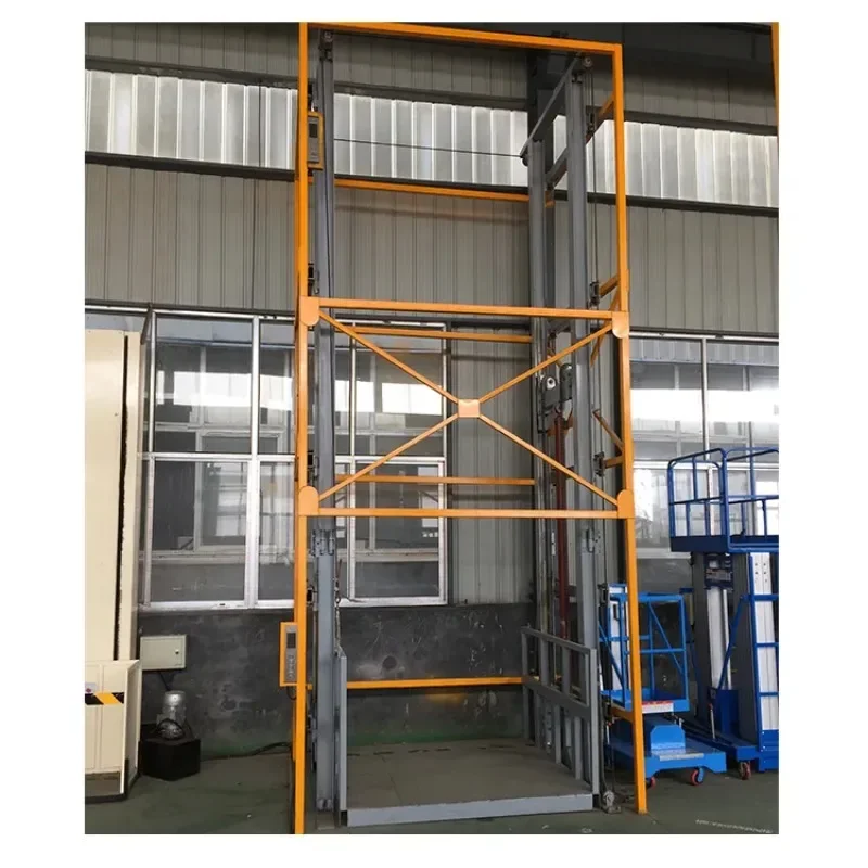 

Gold Seller FOB Price Customized Hydraulic Lifting platform cargo elevator 1 ton-5 tons Oversized load Safety Anti-fall Workshop