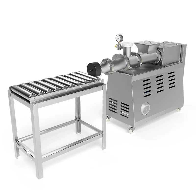 Mud Press Double Shaft Stainless Steel Spiral Leaf School Pottery Bar Mud Training Machine y