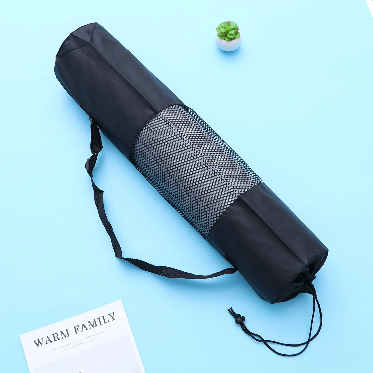 

2 PCS Yoga Mat Storage Bag Strap Carrier Cover Tote Organizer Holder Exercise Fitness
