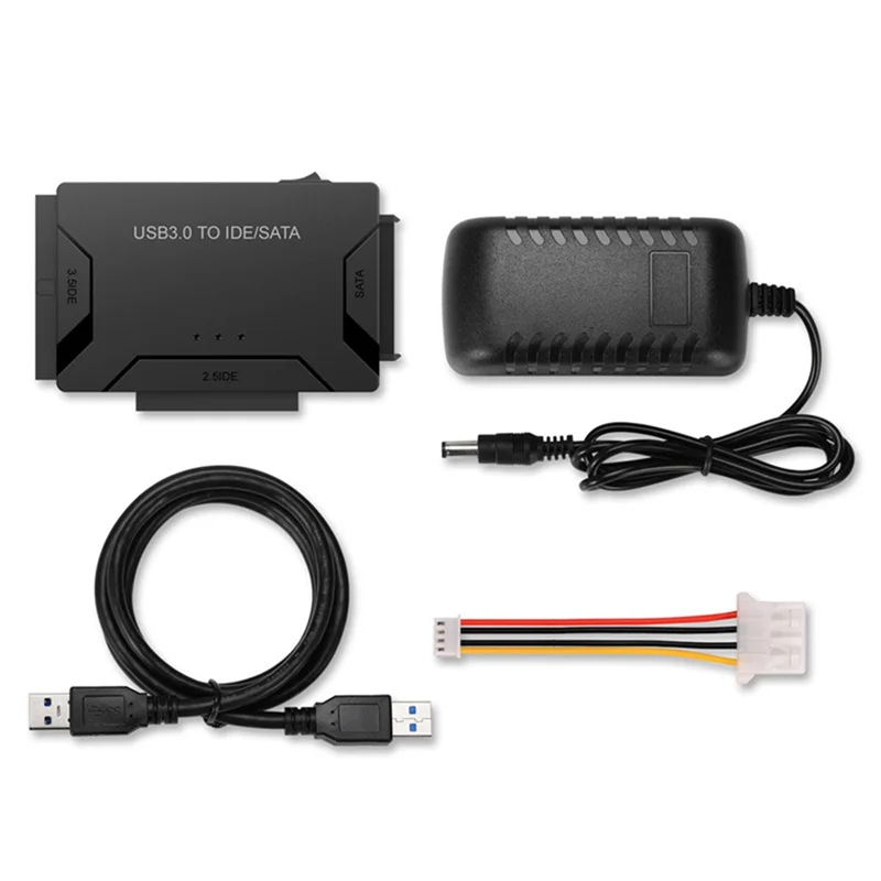 

T07C-2.5 3.5 Hard Disk Universal Adapter USB3.0 USB 3.0 Data Transfer to SATA IDE Combo External Converter (EU Plug)