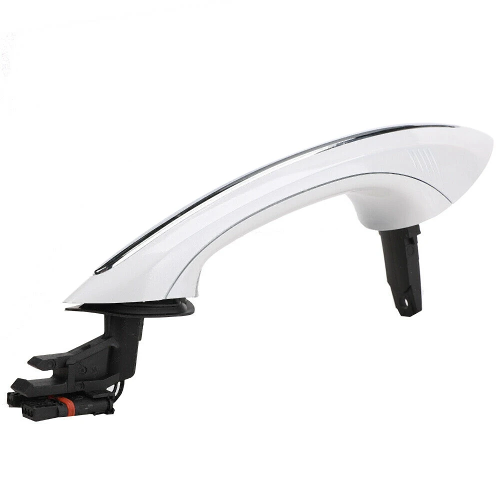 51217231934 Exterior Rear Right Door Handle For-BMW 5 / 6 / 7 Series F07 F10 F11 F06 F12 F13 F01 F02 F03 F04(White)