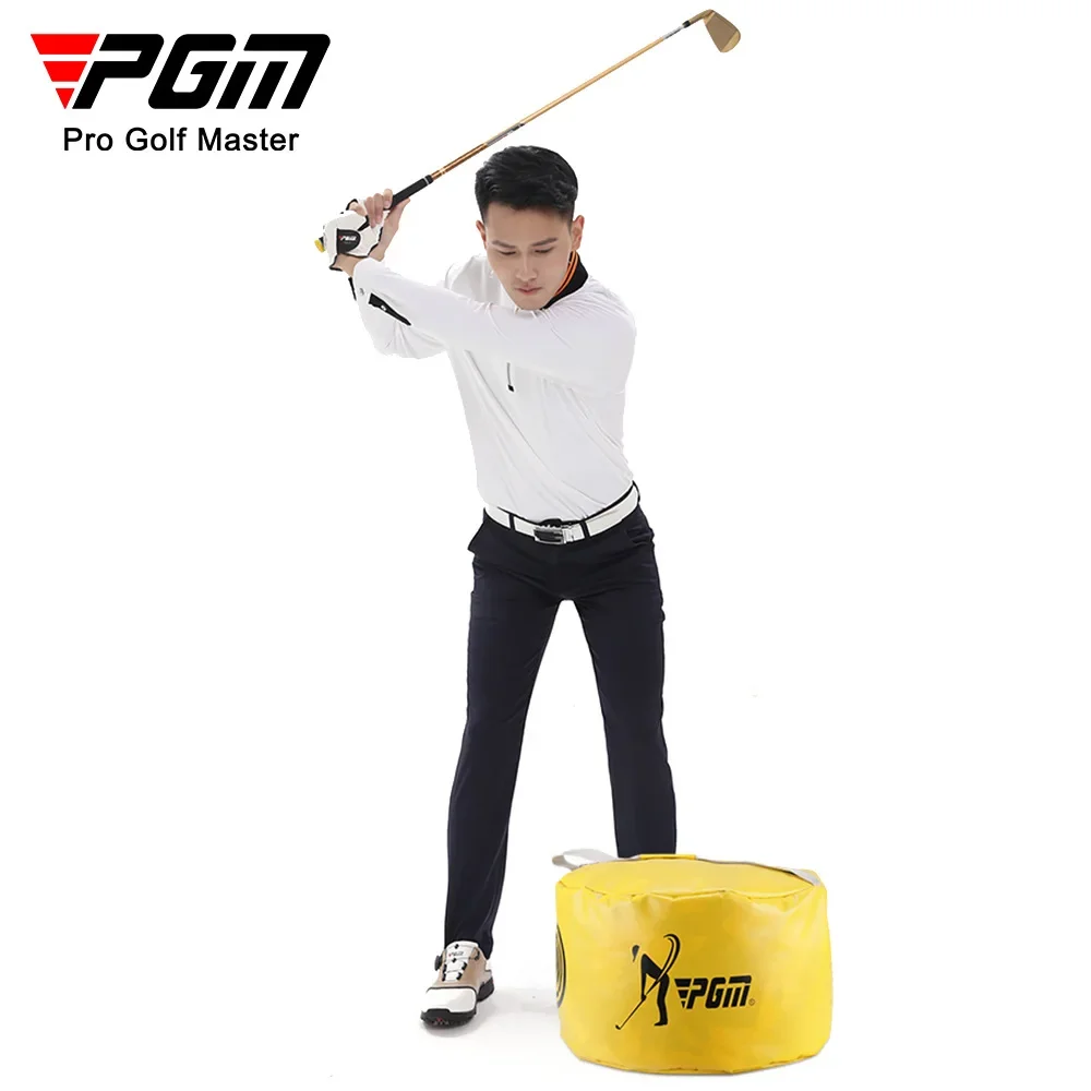 PGM Golf Swing Trainer Golf Training Impact Power Smash Bag Hitting Bag Swing Training Aids Impact Swing Trainer HL002