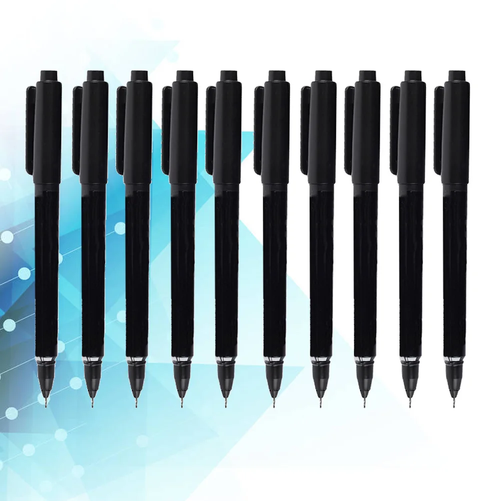 

10Pcs Oil Ink Painting Pencil Style Marker Pen Double Headed for Body Art Tattoo Guide Lines Smudge Resistant Safe Use