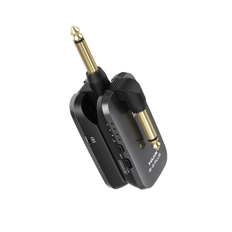 NUX-B-2 Plus Wireless Guitar Transmitter, 2.4GHz Microphone, 60ft Line of Sight,Guitar wireless transceiver