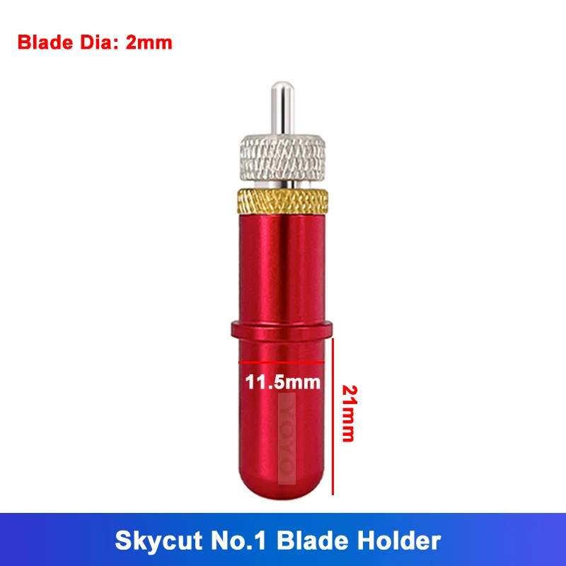 YiTu XiangBao Skycut Engraving Creasing Tool C10 C16 C24 V24 V48 V60 Cutting Plotter Blade Holder 30/45/60 Vinyl Film Cutter