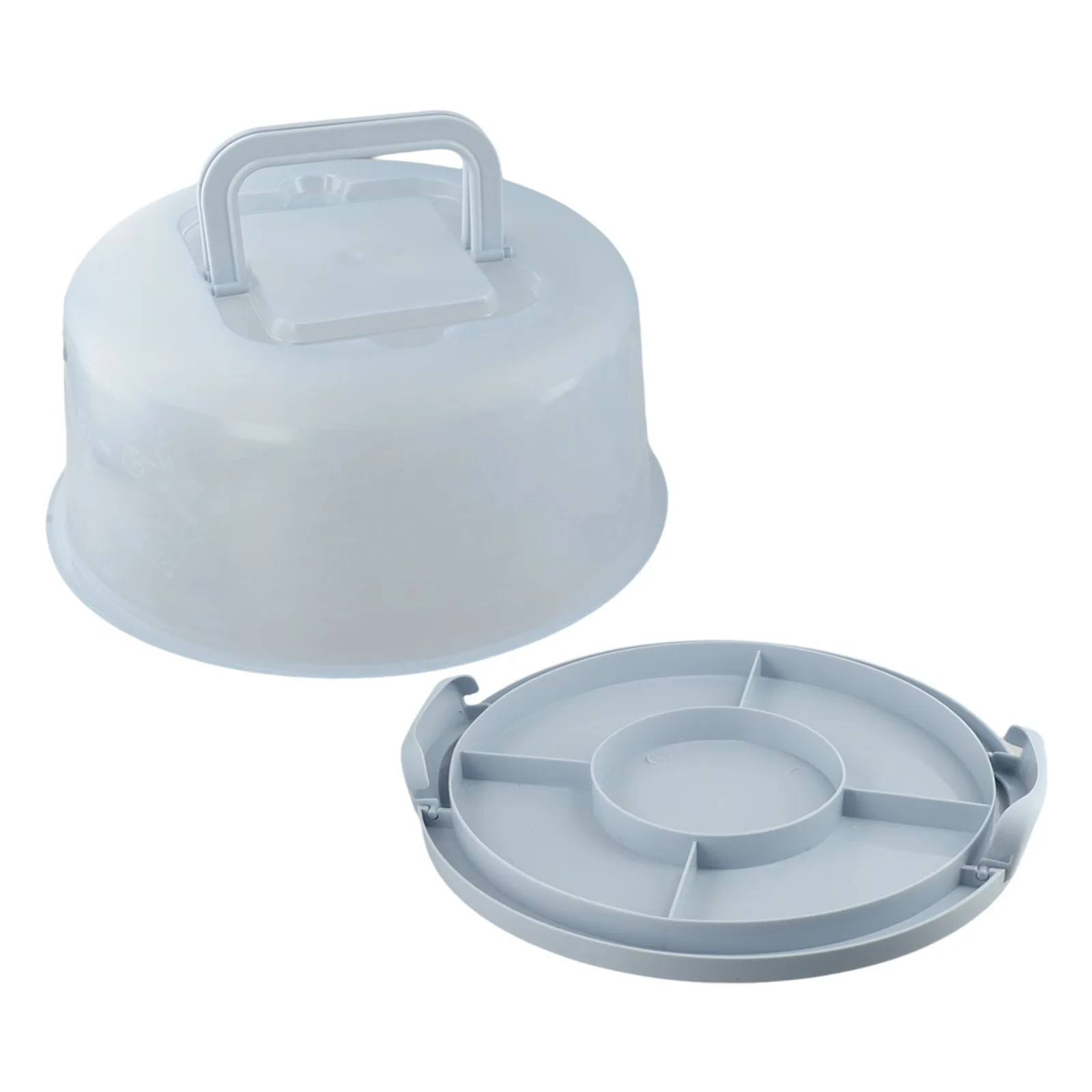 

Cake Holder Stand Cake Storage Container Transparent Cake Holder For Display Cake Tool Strong Carrying Handles Versatile Display