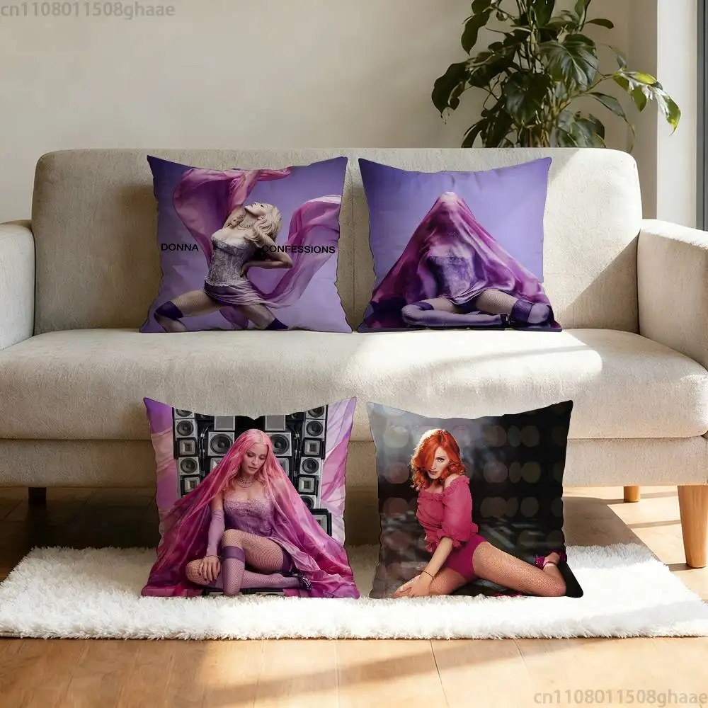 M-Madonna Confessions pillowcase casual style decoration, suitable for home decoration (excluding pillow core)