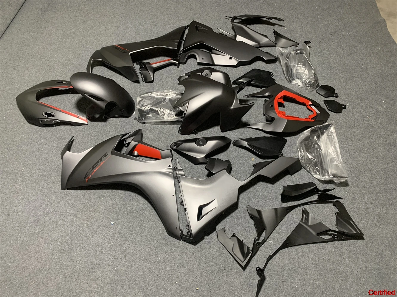 

Комплект обтекателя мотоцикла CBR1000RR 17-19 лет CBR1000 2017 2018 2019, обтекатель кузова, матовый серый