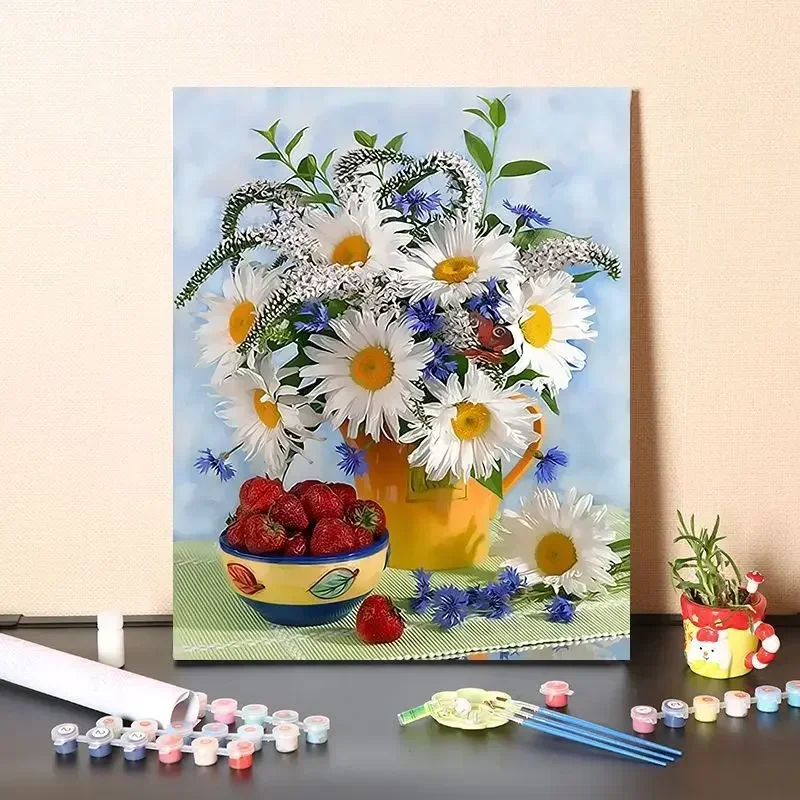 

7081522Digital painting, digital coloring, plant scenery, flower landscape, decoration