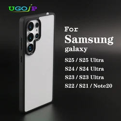 UGOjP Case For Samsung Galaxy S25 Ultra S24 S23 Ultra S22 S21 Transparent Phone Case For Galaxy S23 Ultra Protective Cover