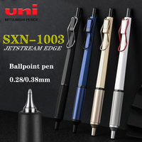 Japan UNI JETSTREAM Ballpoint Pen SXN-1003 Low Center of Gravity Pen Metallic Medium Oil Pen 0.28/0.38mm School Stationery