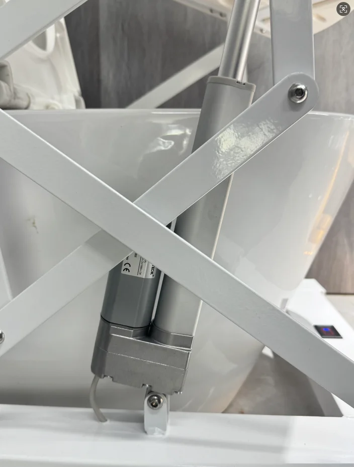 مصنع تصنيع رعاية المسنين إطار أمان المرحاض درابزين مقبض إمساك صوان مسند الذراع للمعاقين الكربون الصلب الأبيض #6