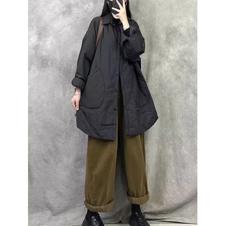 

Women's Cotton Jaet Lightweight ort Quilted Vest Pure Color Windbreaker Outerwear Autumn Winter Diamond Patterned Coat