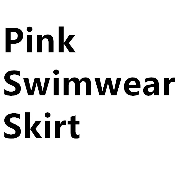 Pink Swimsuit Skirts