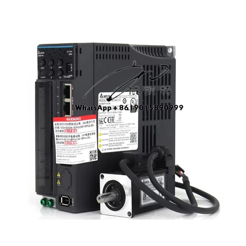 

Delta 1500W 7.16Nm ECM-B3M-E21315RS1 Servo Motor with ASD-B3-1521-E EtherCAT B3 Driver Kit