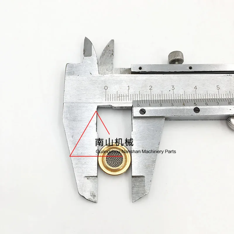 10 buah untuk PC200-5 Komatsu pengangkat pompa hidrolik suku cadang Filter Filter Filter jala tembaga layar kecil