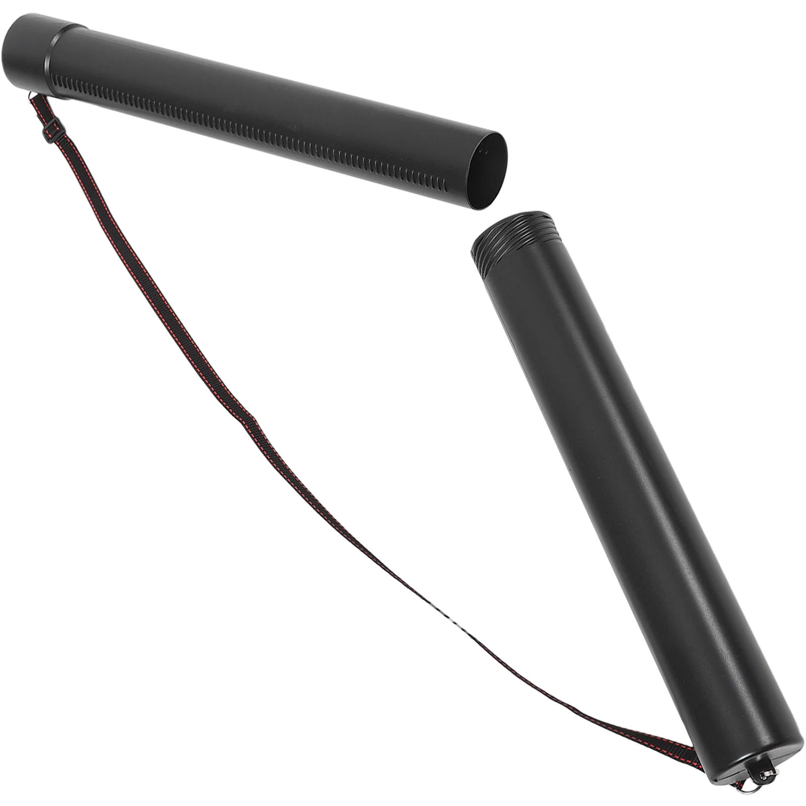 Drawing Tube Adjustable Telescoping Plastic Artwork Storage Tube Expands 20 to 35 Inches Waterproof Poster Blueprint Case with