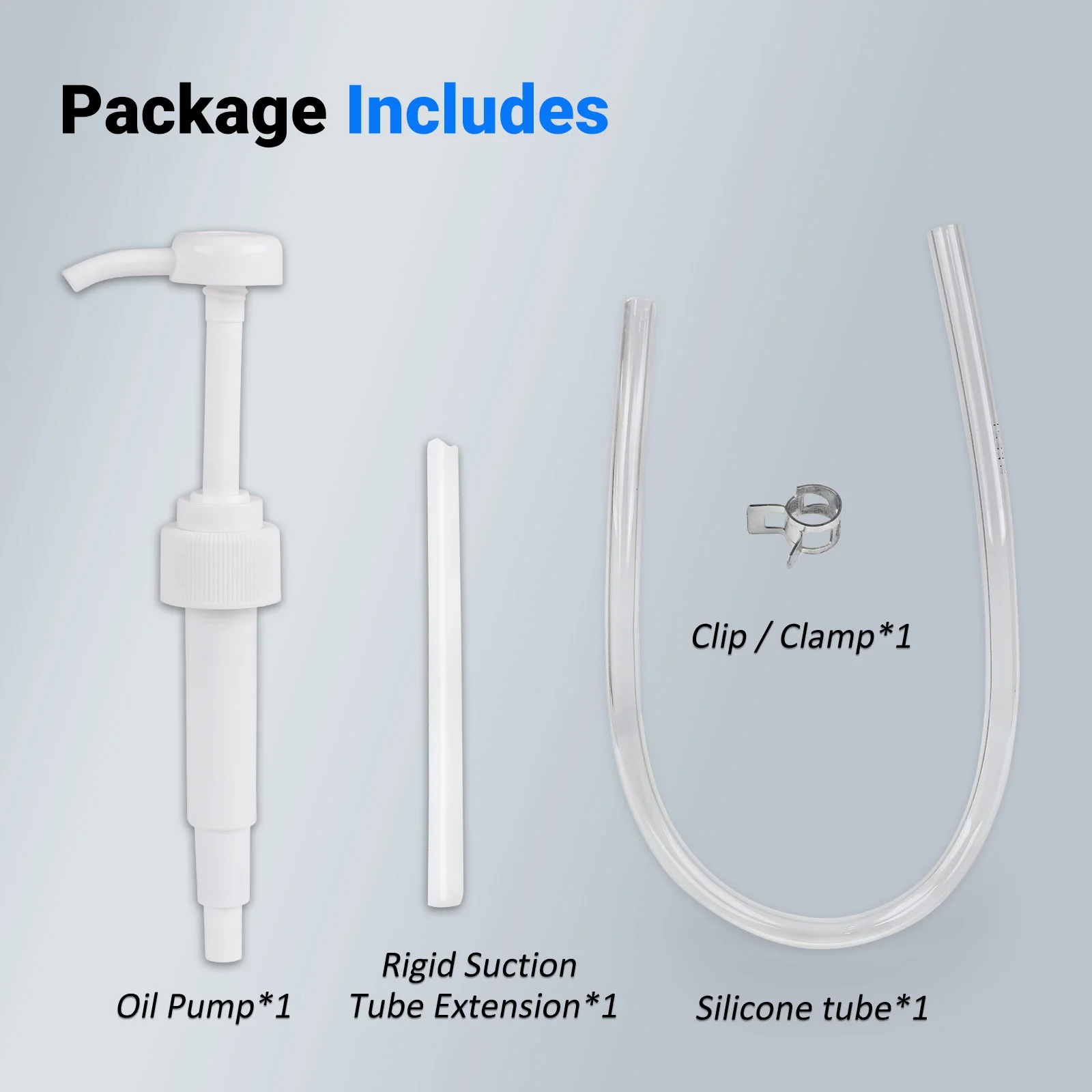Universal New Lower oil pump with leak-proof clamp suitable For standard quart bottle and engine maintenance of outboard ship