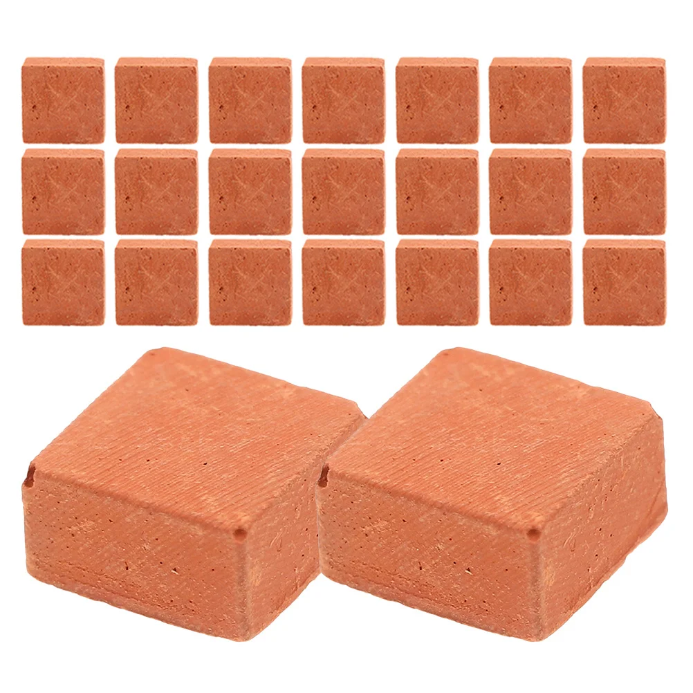 

210pcs Mini Bricks Dollhouse Building Material Realistic Red Simulation Wall Brick 1:16 Scale for Sand Table DIY Crafts Clay