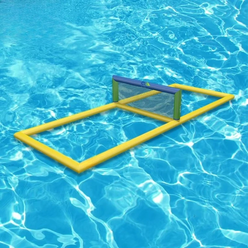 

New Arrival Beach Inflatable Volleyball Pool Water Volleyball Court PVC Material 100-500kg Capacity