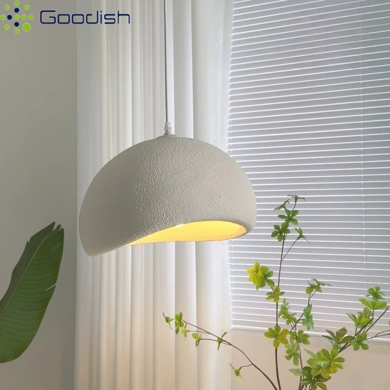 

Современная простота, стильная шляпа с полями, светодиодные подвесные светильники, художественная креативная комнатная лампа для гостиной, украшение дома, люстра