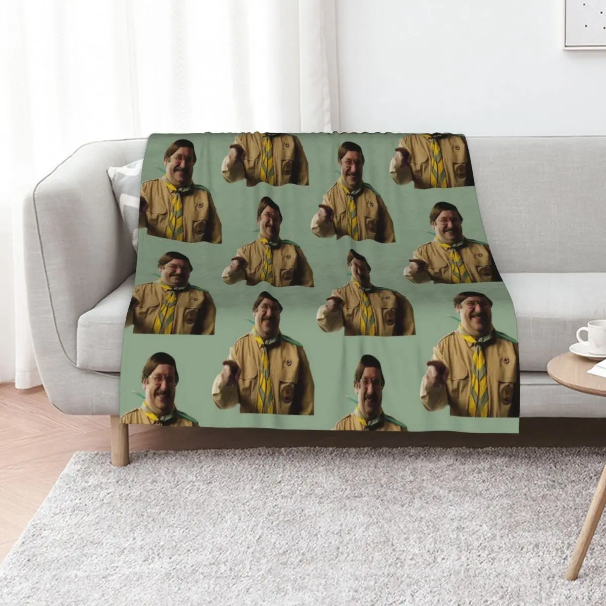 BBC Ghosts Pat Throw Blanket Nap For Decorative Sofa Plaid Loose Decorative Beds Hairy Blankets