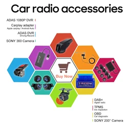Android Video OBD DAB+ DVR TPMS CARPLAY SONY 360 Camera Calibration Cloth Tempered Film for Car Radio
