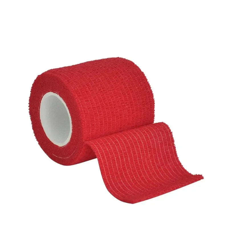 1 Roll 10cm*4.5m Non Woven Elastic Self Adhesive Bandage Cohesive Bandage for Sports Fixing Finger Wrist Leg Self Adhesive