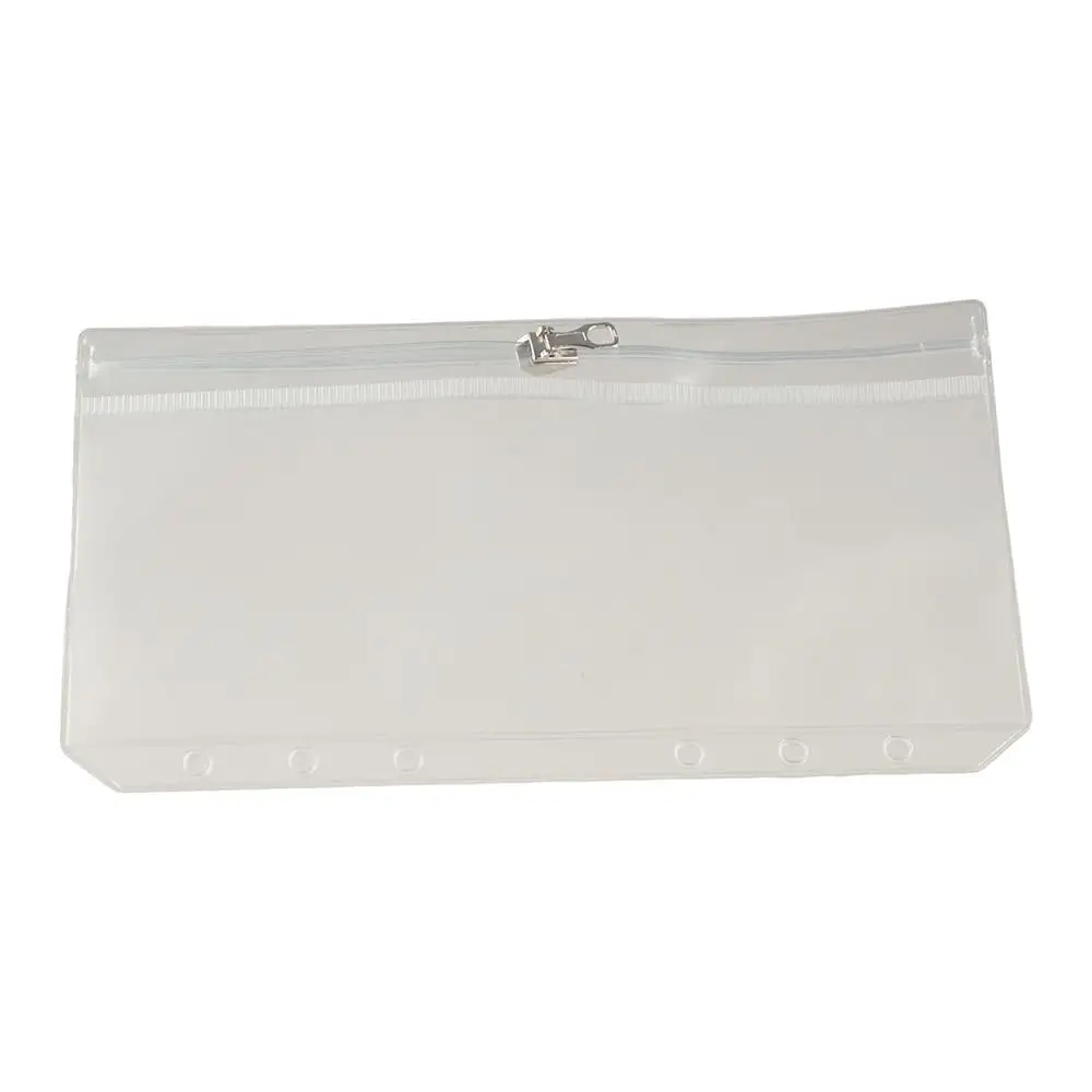 Organizzatore di documenti 5 pezzi A5 A6 Tasche in PVC trasparente Organizzatore di file Raccoglitore trasparente Buste per contanti Organizzatore di carta Impermeabile