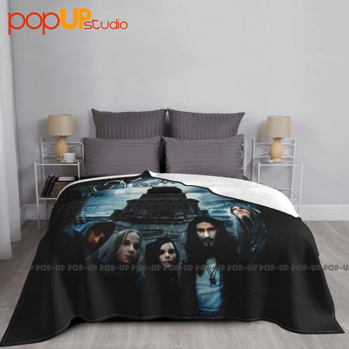 Nightwish Finnish Symphonic Band Graphic Blanket Velvet Thicken Breathable Sofa Dedicated Sleeping Sheets