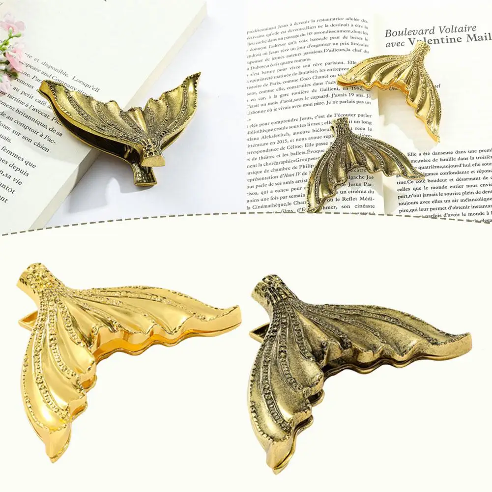 

1 шт., креативный металлический зажим для книг «рыбий хвост» для тяжелой промышленности, закладка для книг, редкие держатели страниц книг для любителей книг, ежедневная табличка для чтения