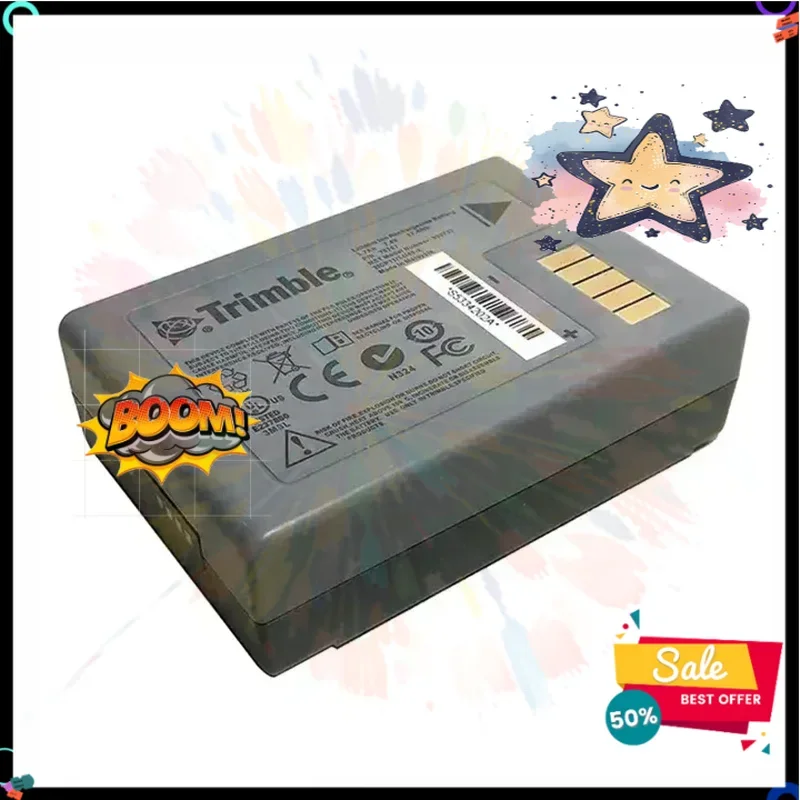 SWZY 76767 Battery for Trimble R10 RTK GNSS Receiver 7.4V 3700mah Li-ion Battery 76767 3700mAh Rechargeable Batteries