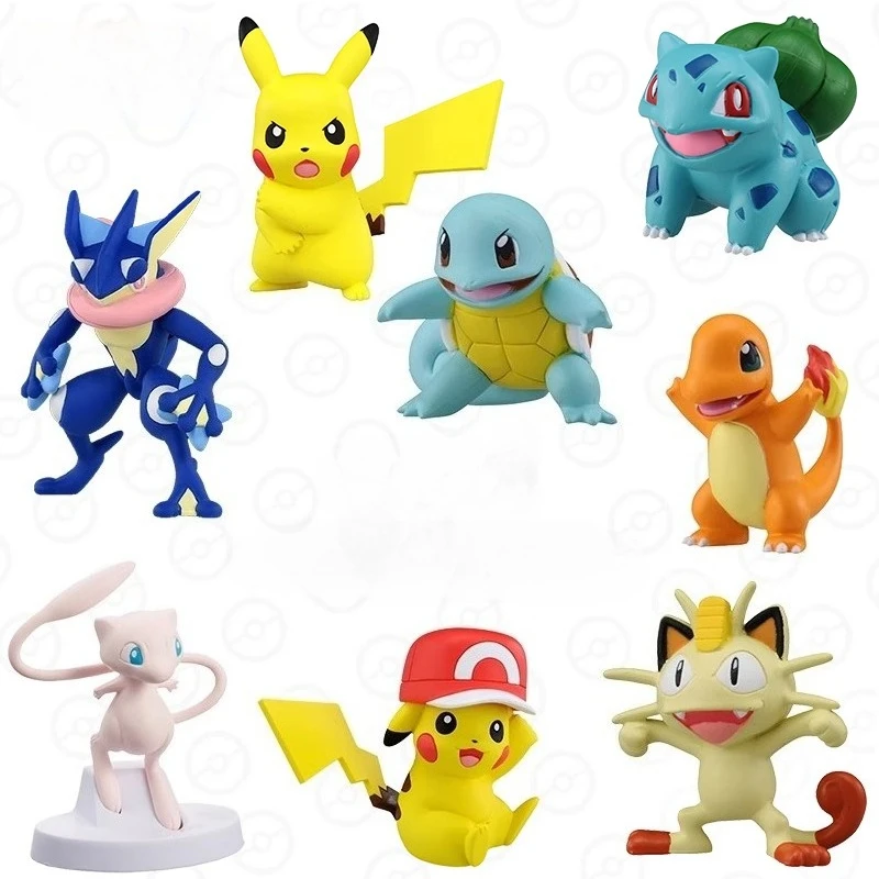 

Pokemon Anime Figure Pikachu Necrozma Xerneas Venusaur Reshiram Toys Cartoons Figure Model Toy Kids Birthday Christmas Gifts