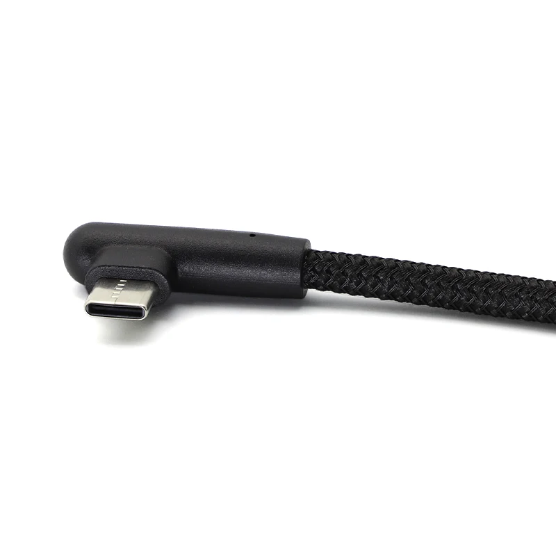 60cm USB Type C to 9Pin Cable Adapter Shielded for Reliable Transmission Mesh Line for Computer Motherboard Right Angle
