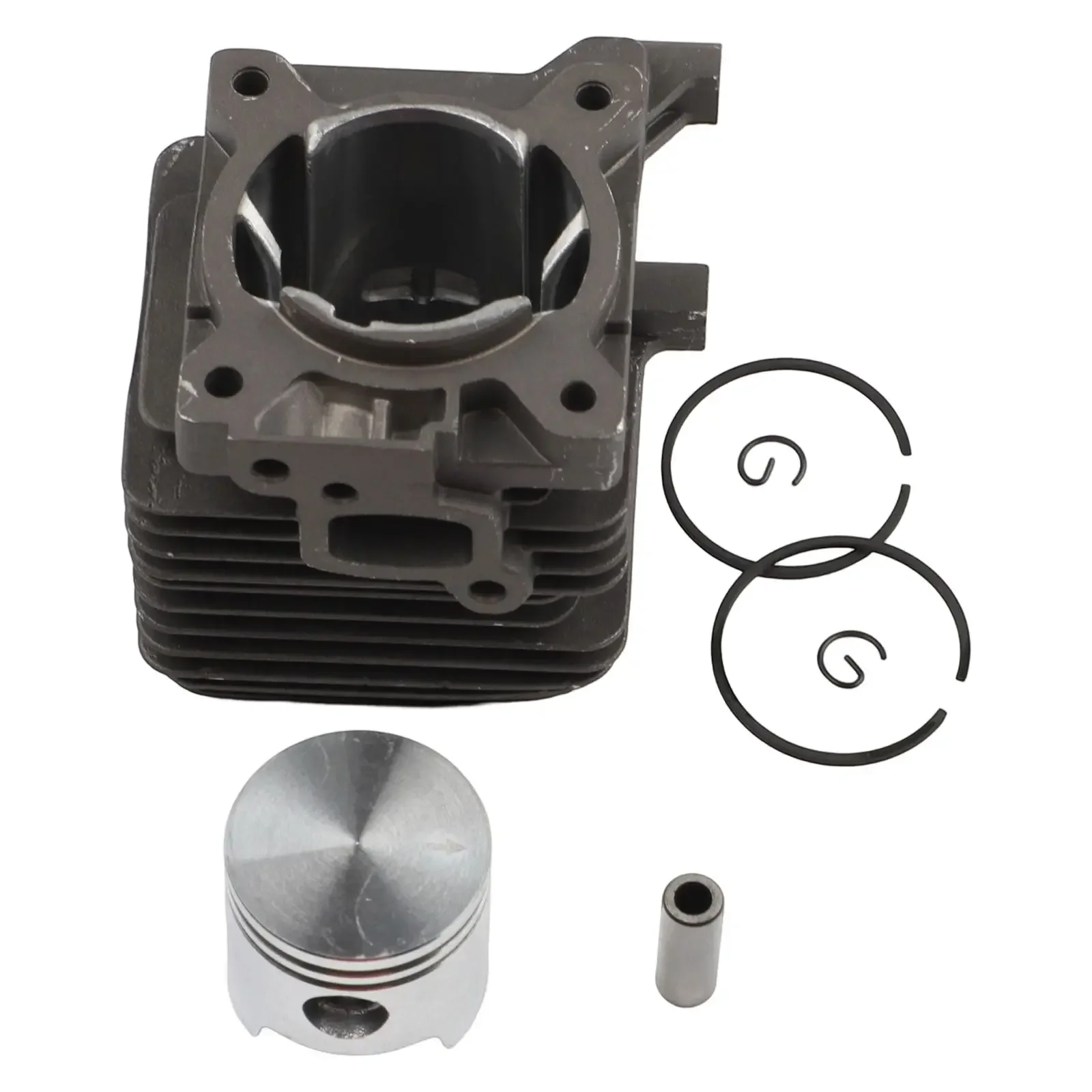 For BG 45 Blower Backpack Blower 34mm Piston Kit Cylinder Piston Kit For Brush Cutter Hedge Trimmer Metal Material