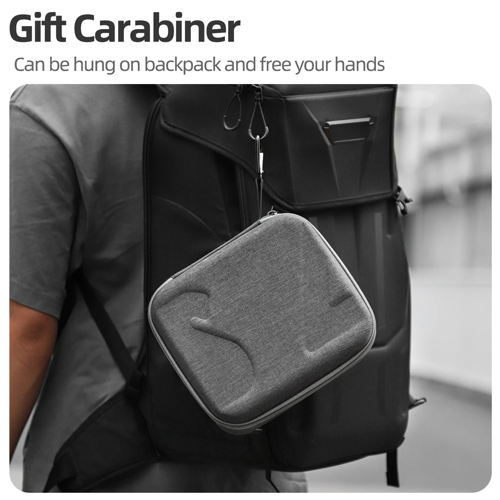 Sunnylife Carrying Case For DJI Goggles N3 Storage Bag Shell Anti-scrach Protection Case Portable Handbag For Goggles N3 Glasses