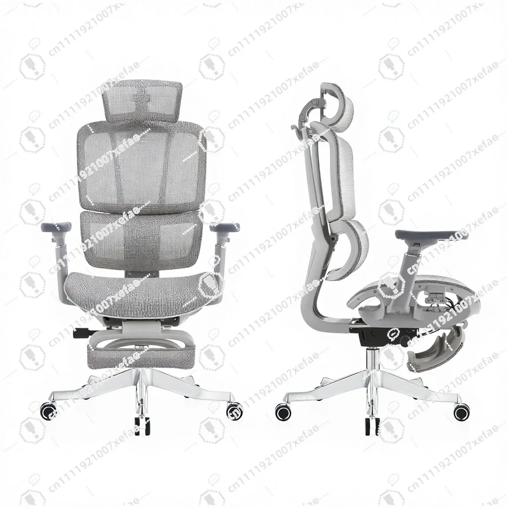 

Breathable mesh ergonomic modern design PP frame chair with adjustable armrests and reclining function for gaming and work