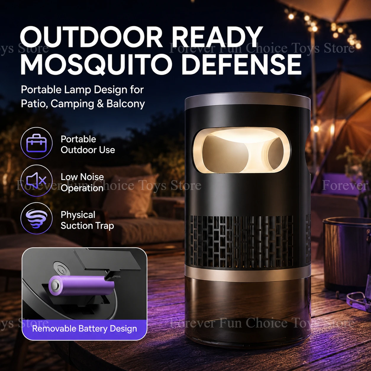 Inhalation Mosquito Killer Lam - Lighting Jockey ulasan dan harga