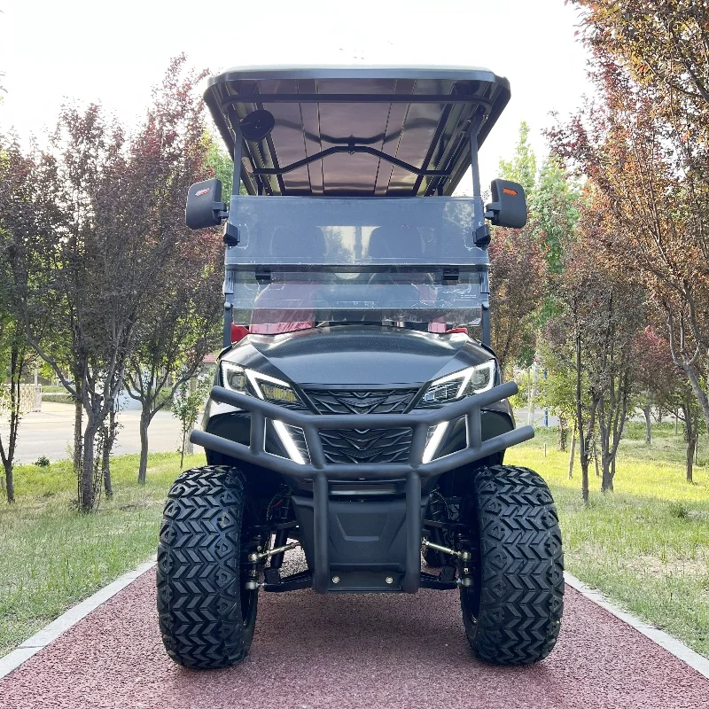 

New Style 4 Seats Golf Cart 2+2 Passengers New Energy Electric Sightseeing Vehicles Lifted Golf Buggy WIth CE