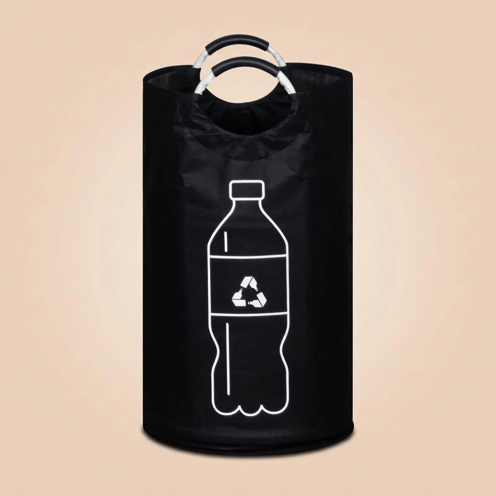 Recyclable Container Recycling Trash Can Foldable Garbage Bags Durable Oxford Compartment Bag for Kitchen Use