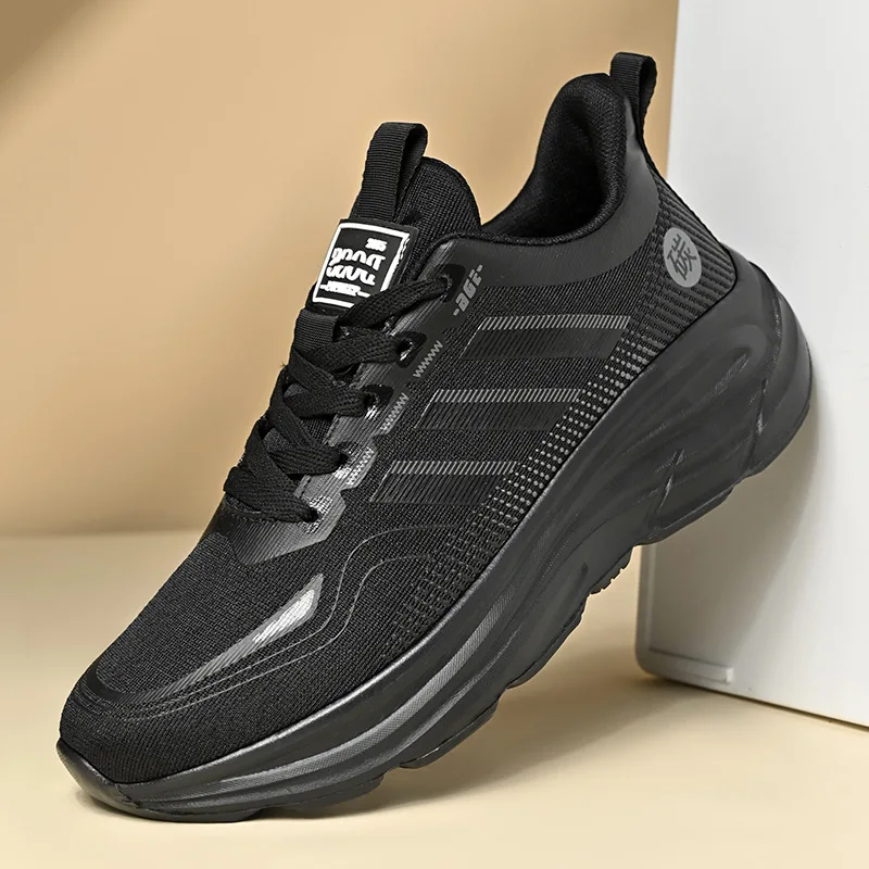 

2024 Весенние новые дизайнерские мужские повседневные кроссовки, модные спортивные кроссовки с сеткой, мужские дышащие роскошные туфли на платформе для мужчин