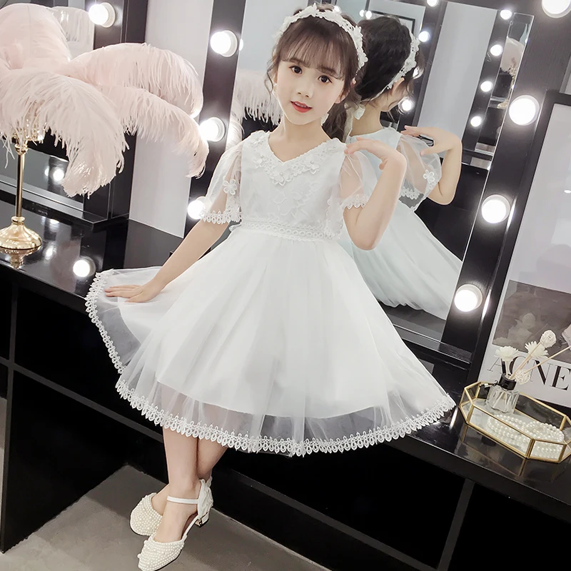 Meisjes Zomer Kant Gezwollen Rok Dr. Princ Sle Kinderen Faion Set Kids School Orm Werken Outfit 2025, Nieuwe Collectie