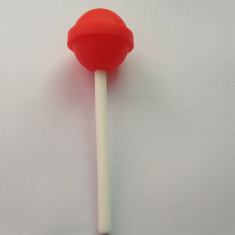 

Diffuser Tea Maker Lollipop Infuser Silicone Filter Red Strainer Loose Leaf for