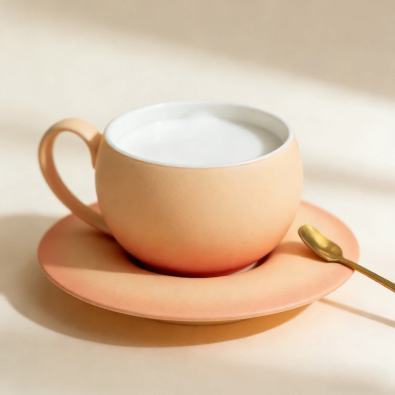 

New High Grade Coffee Cups Gift Cafe Cup Saucer Ceramic Egg Cup Latte Art Mug Exquisite Afternoon Tea Cup Home Barista Drinkware
